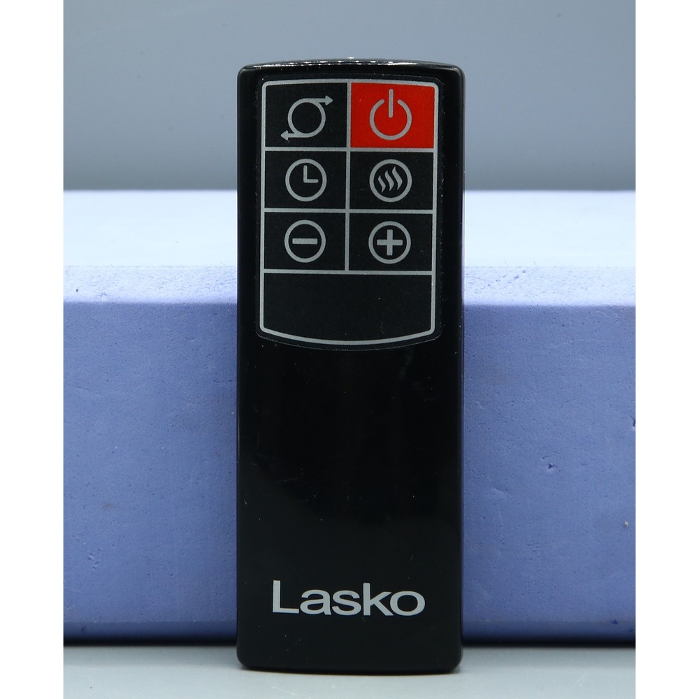 OEM Lasko Space Heater/Fan Remote Control Black 6-Button Oscillation Timer